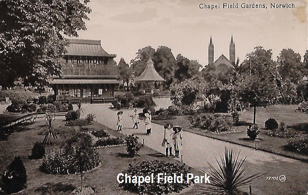 Norwich - Chapel Field : Image credit From the authors own collection